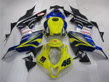 Buy 2007-2008 Yellow Blue 46 Honda CBR600RR Motorbike Fairing