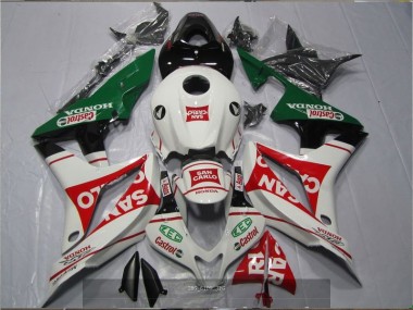 Buy 2007-2008 White Red Green San Carlo Castrol Honda CBR600RR Motorcyle Fairings