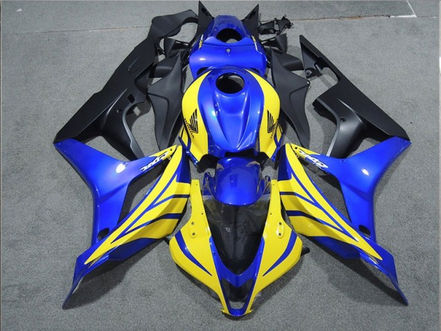 Buy 2007-2008 Black Blue Yellow Honda CBR600RR Bike Fairings