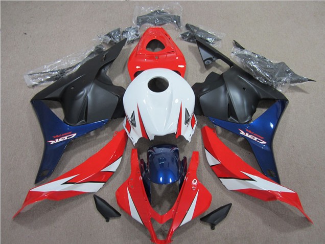 Buy 2009-2012 White Red Blue Honda CBR600RR Motorcycle Fairings Kits