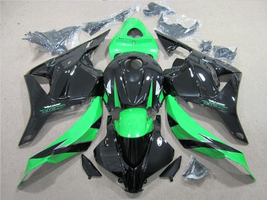 Buy 2009-2012 Black Green Honda CBR600RR Moto Fairings