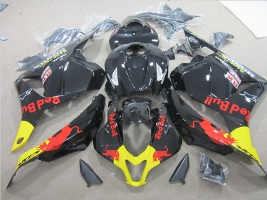 Buy 2009-2012 Black Yellow Red Bull Honda CBR600RR Motorbike Fairings