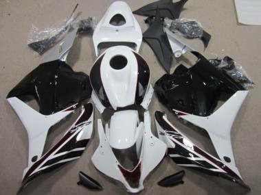 Buy 2009-2012 Black White Honda CBR600RR Motorcycle Fairings