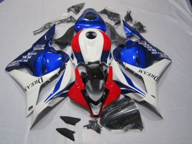 Buy 2009-2012 White Blue Red DREAM Honda CBR600RR Motorbike Fairings