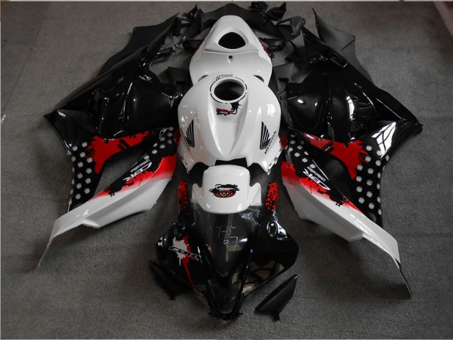 Buy 2009-2012 Black White Red Honda CBR600RR Motorbike Fairing Kits