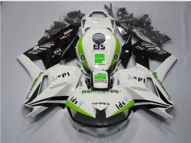 Buy 2013-2021 White Green Hannspree ETS Honda CBR600RR Motorcycle Replacement Fairings