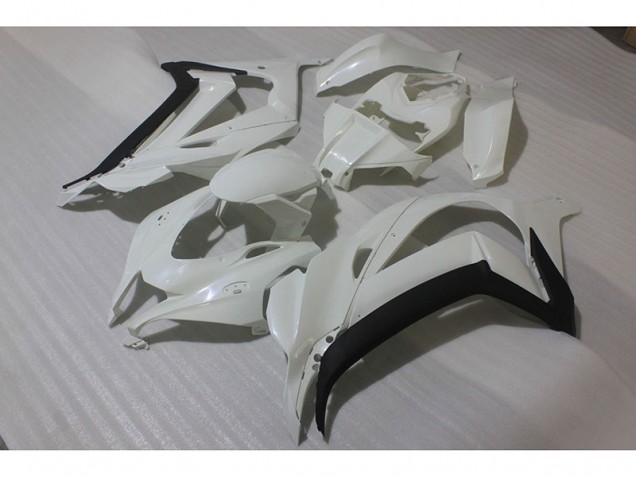 Buy 2016-2019 White Kawasaki ZX10R Motorcycle Fairings