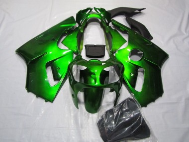 Buy 2000-2001 Green Kawasaki ZX12R Motorcycle Fairings Kit