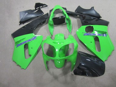 Buy 2000-2001 Green Kawasaki ZX12R Motorcycle Fairing Kits