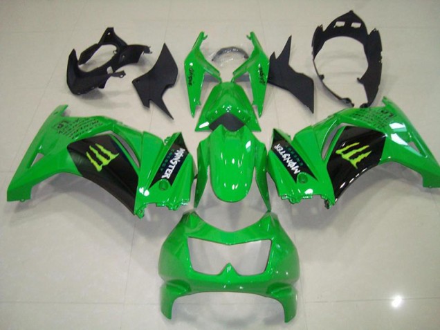 Buy 2008-2012 Green Monster Kawasaki ZX250R Motorcycle Fairing Kit