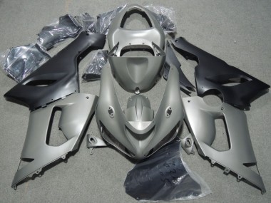 Buy 2005-2006 Grey Black Kawasaki ZX6R Motorcycle Bodywork