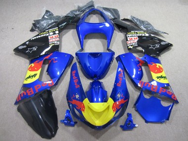 Buy 2005-2006 Blue Red Bull Ninja Kawasaki ZX6R Motorcycle Fairing Kit