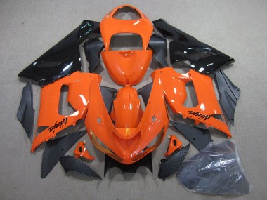 Buy 2005-2006 Orange Black Ninja Kawasaki ZX6R Bike Fairing