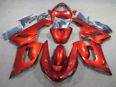 Buy 2005-2006 Orange Kawasaki ZX6R Motor Fairings