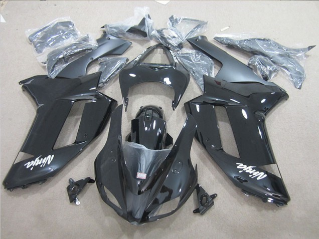 Buy 2007-2008 Black Ninja Kawasaki ZX6R Motor Bike Fairings