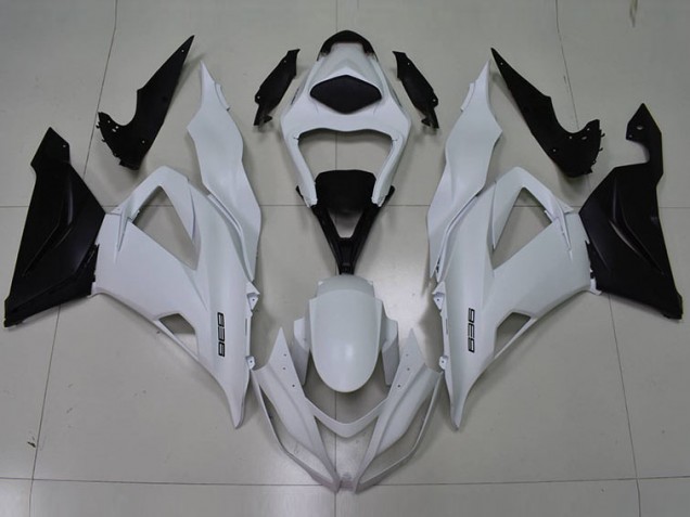 Buy 2013-2018 White Black 636 Kawasaki ZX6R Motorbike Fairing Kits