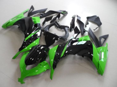 Buy 2013-2016 Black Green Kawasaki ZX300R Motorbike Fairing Kits