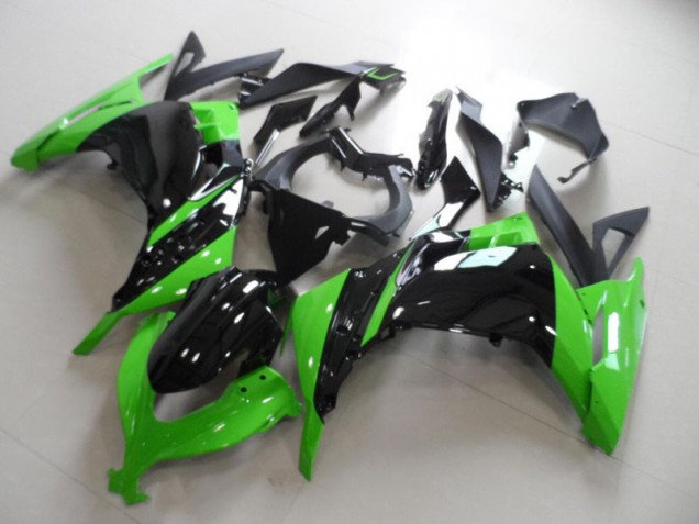 Buy 2013-2016 Black Green Kawasaki ZX300R Motorbike Fairing Kits