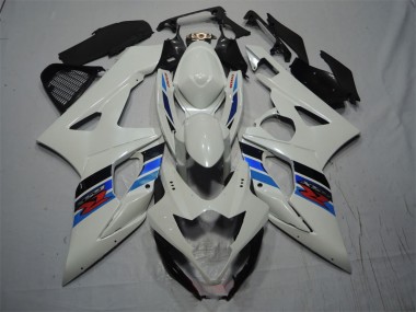 Buy 2005-2006 White Blue Suzuki GSXR1000 Motorcycle Fairing Kits