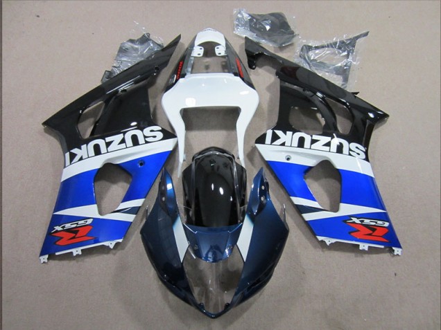 Buy 2003-2004 Blue White Decal Suzuki GSXR1000 Motorbike Fairing