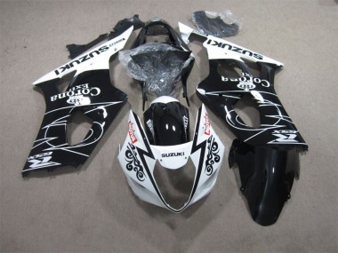Buy 2003-2004 Black White Corona Extra Motul Suzuki GSXR1000 Motorcycle Fairings Kits