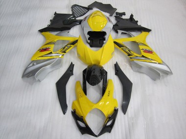 Buy 2007-2008 Yellow Black Suzuki GSXR1000 Motorbike Fairings