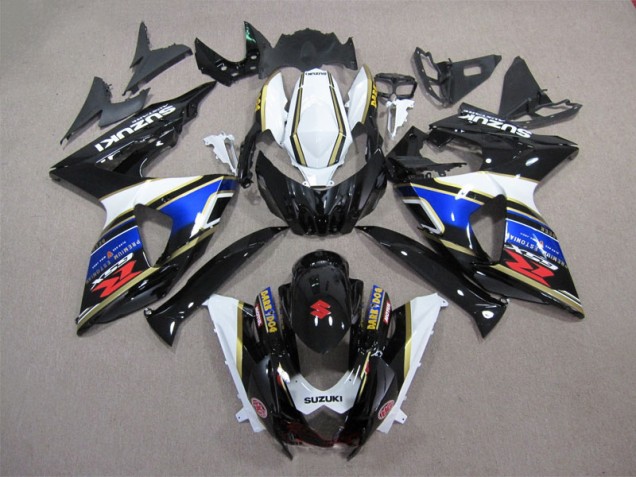 Buy 2009-2016 Black Blue White Dark Dog Suzuki GSXR1000 Motorcycle Bodywork