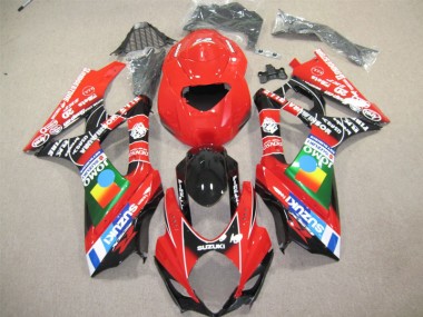 Buy 2004-2005 Red Black Suzuki GSXR600 Motorcycle Fairing Kit