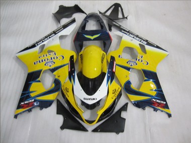 Buy 2004-2005 Yellow Blue Corona Extra Suzuki GSXR600 Bike Fairing