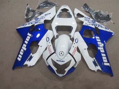 Buy 2004-2005 White Blue Motul Suzuki GSXR600 Motorbike Fairing