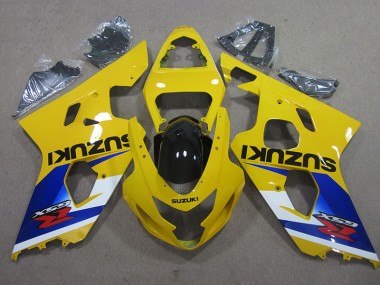 Buy 2004-2005 Yellow Blue Suzuki GSXR600 Motor Bike Fairings