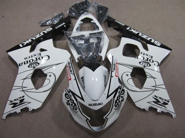 Buy 2004-2005 White Corona Extra Motul Suzuki GSXR600 Bike Fairing Kit