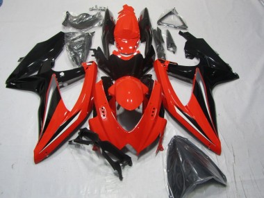 Buy 2008-2010 Red Black Suzuki GSXR600 Moto Fairings