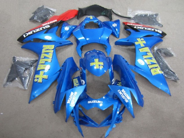 Buy 2011-2021 Blue Yellow Rizla Suzuki GSXR600 Motorcylce Fairings