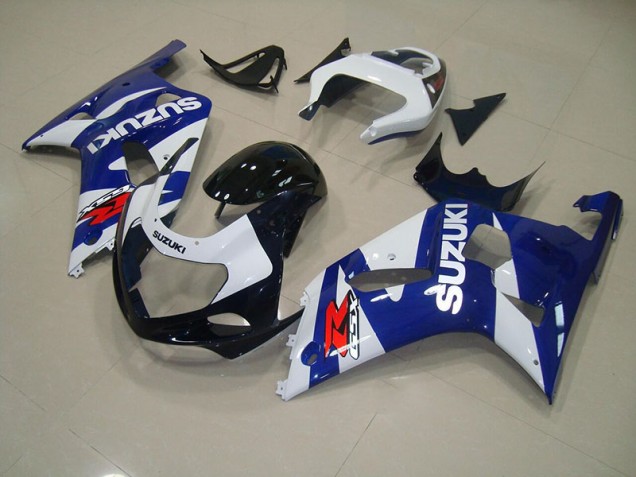 Buy 2001-2003 Blue White Suzuki GSXR750 Motorbike Fairing