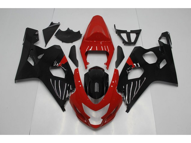 Buy 2004-2005 Red Black Suzuki GSXR750 Motorcylce Fairings