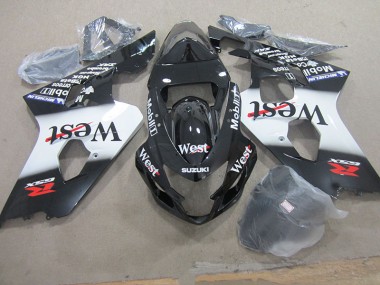 Buy 2004-2005 Black West Moil Suzuki GSXR750 Motorcycle Fairing Kit