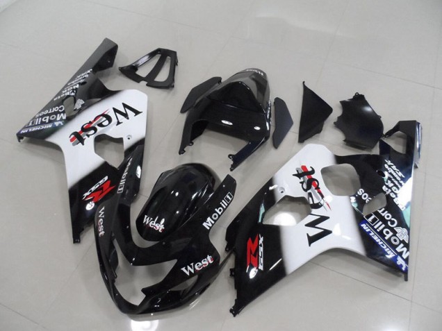 Buy 2004-2005 Black West Suzuki GSXR750 Bike Fairing Kit