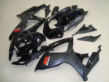 Buy 2006-2007 Matte Black Suzuki GSXR750 Motorcycle Fairings