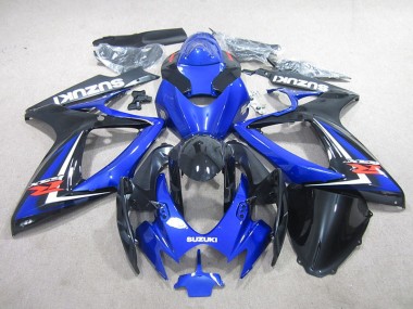Buy 2006-2007 Blue Black Suzuki GSXR750 Motorbike Fairing