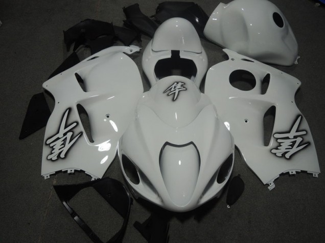 Buy 1996-2007 White Suzuki GSXR1300 Hayabusa Motorbike Fairings