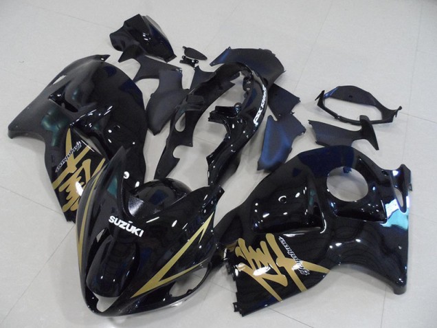 Buy 1996-2007 Black Gold Decal Suzuki GSXR1300 Hayabusa Bike Fairings