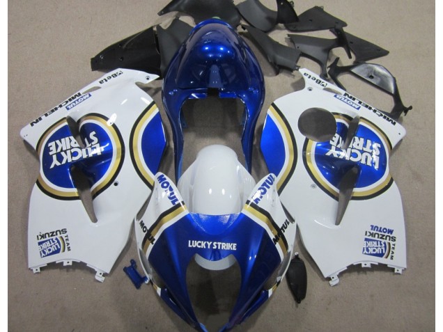 Buy 1996-2007 Blue Motul White Lucky Strike Suzuki GSXR1300 Hayabusa Motorcycle Replacement Fairings