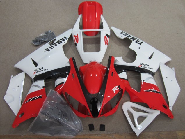 Buy 1998-1999 Red White Black Decal Yamaha YZF R1 Bike Fairing