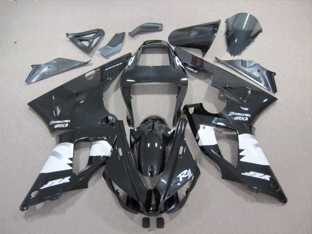 Buy 1998-1999 Black White Decal Yamaha YZF R1 Motorcycle Bodywork