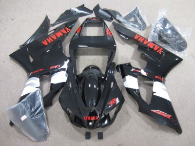 Buy 1998-1999 Black Red Decal Yamaha YZF R1 Motorcycle Fairings Kits