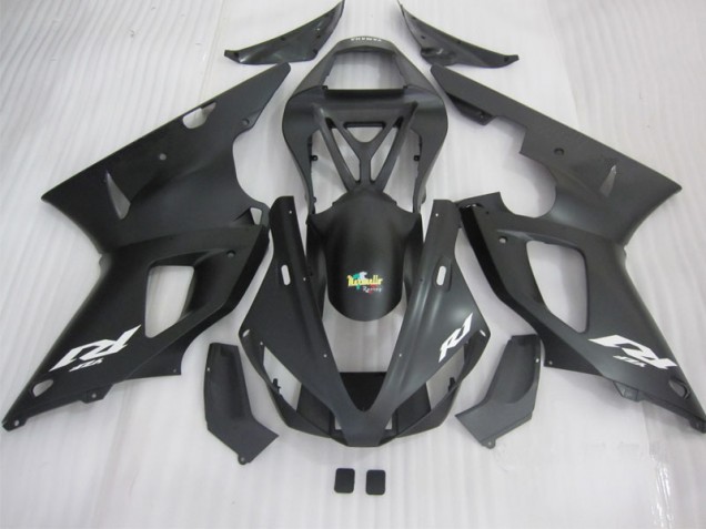 Buy 2000-2001 Black White Decal Yamaha YZF R1 Motorcycle Fairings