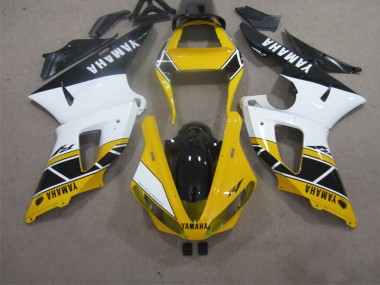 Buy 2000-2001 Yellow White Black Yamaha YZF R1 Motorbike Fairings