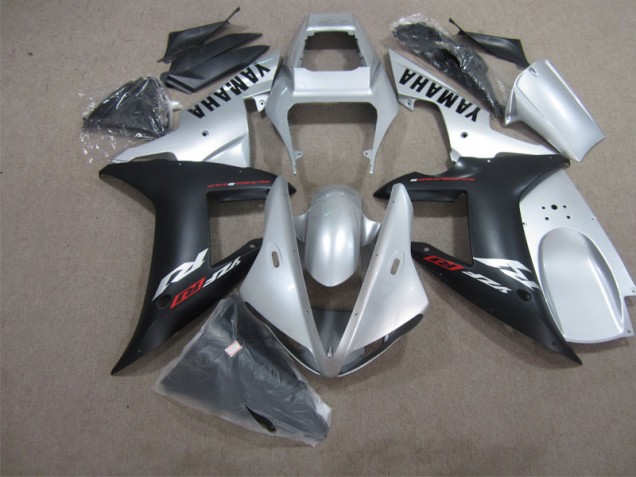 Buy 2004-2006 Silver Black Yamaha YZF R1 Motorcycle Fairings