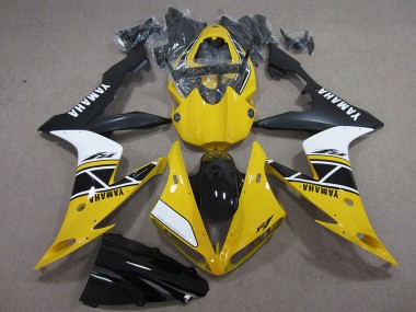 Buy 2004-2006 Yellow White Black Yamaha YZF R1 Replacement Motorcycle Fairings